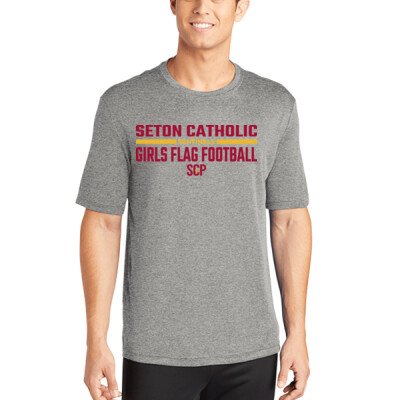 Seton Catholic Sentinels Girls Flag Football Dri-fit T-shirt  Thumbnail