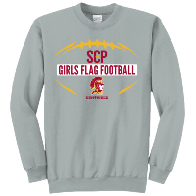 SCP Girls Flag Football Crewneck Thumbnail