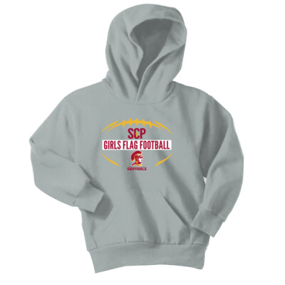 Youth SCP Girls Flag Football Hoodie Thumbnail